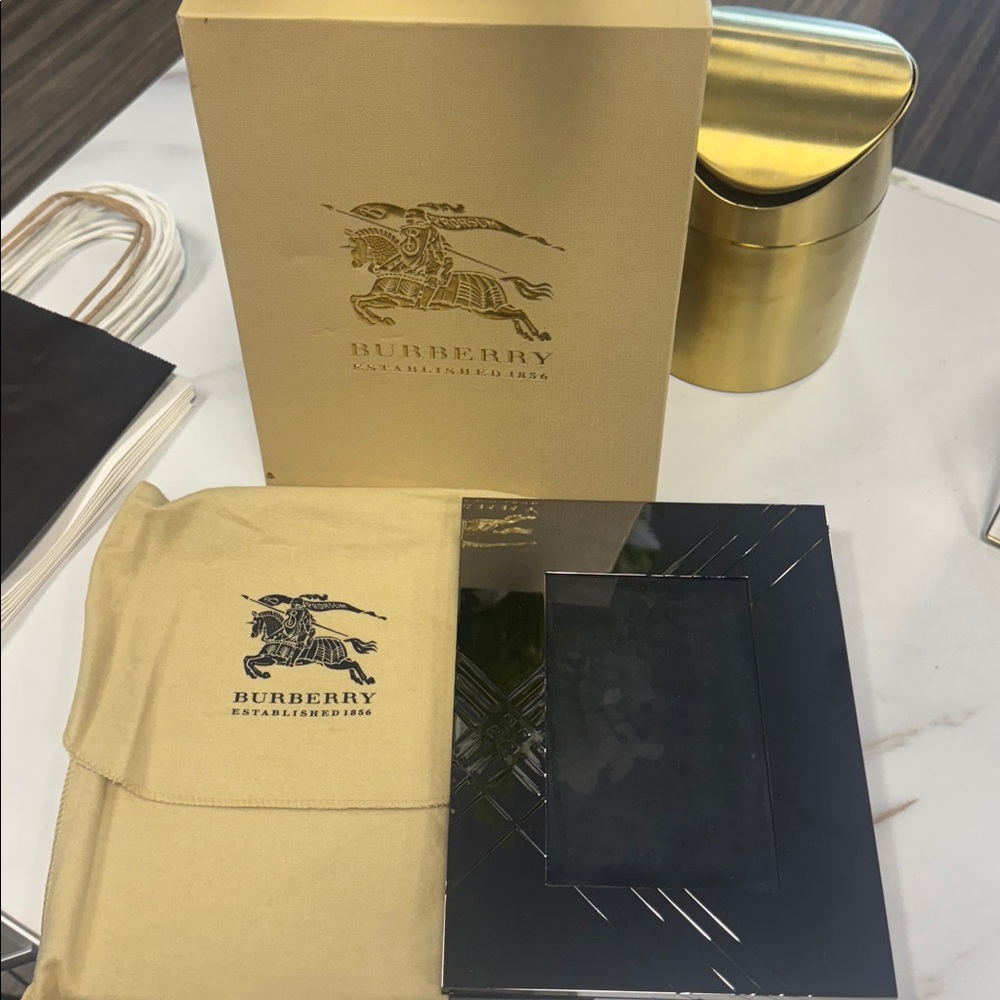 Burberry Black and Gold Frame